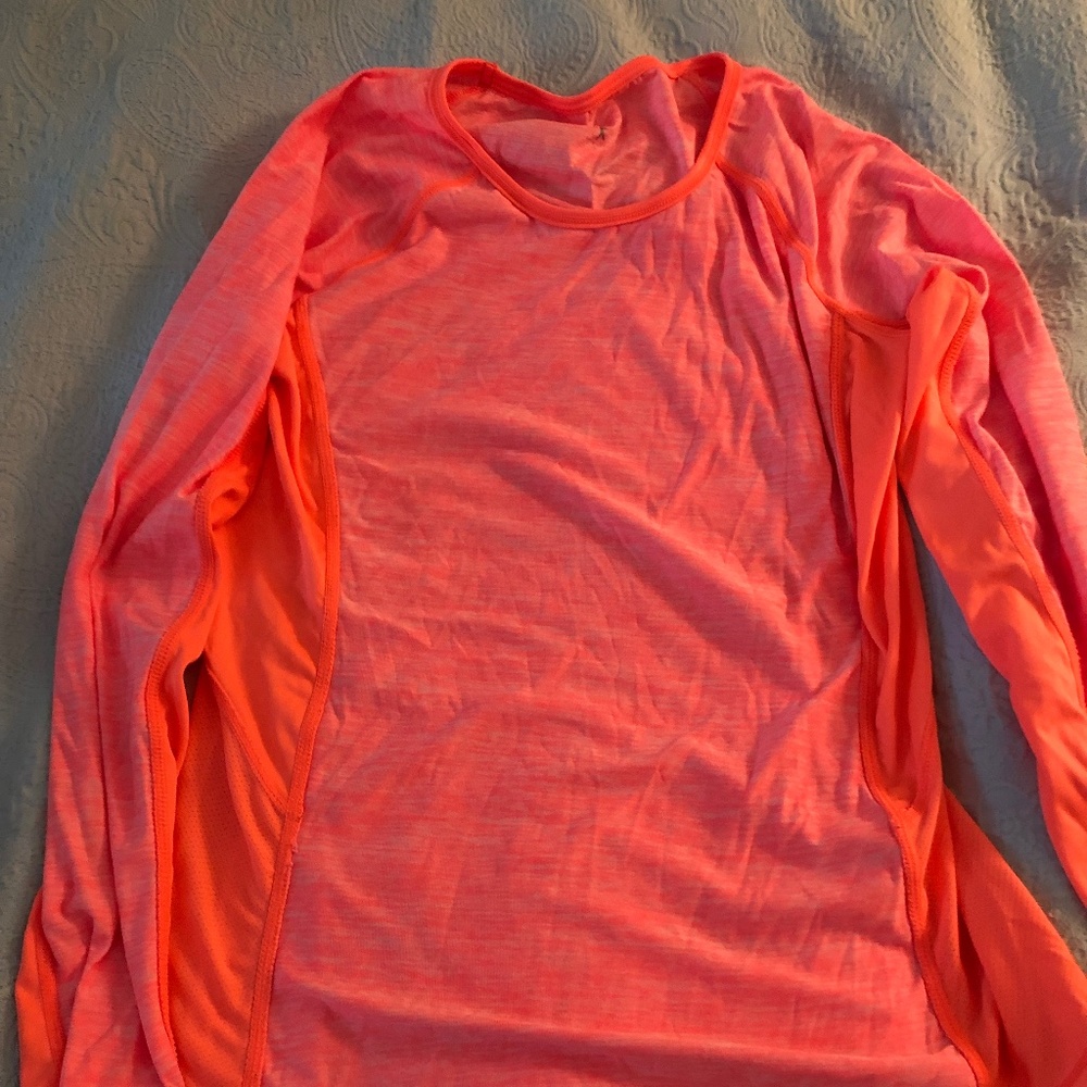 Danskin Neon Orange shirt